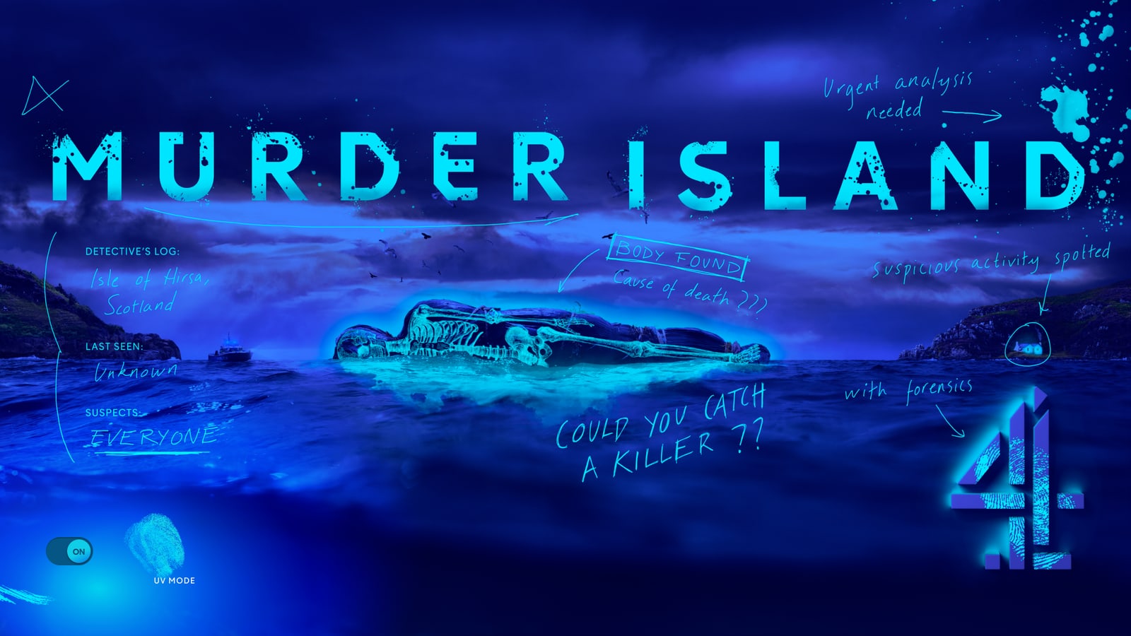 Channel 4: Murder Island — UNIT9 case study visual — Project context, visual 2 of 2