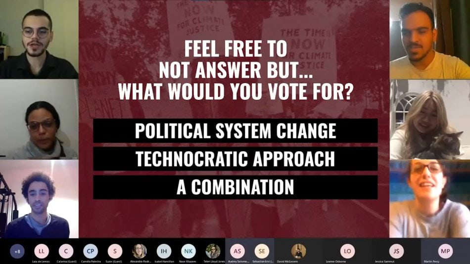 CLIMATE EMERGENCY INTERACTIVE — experience view 4