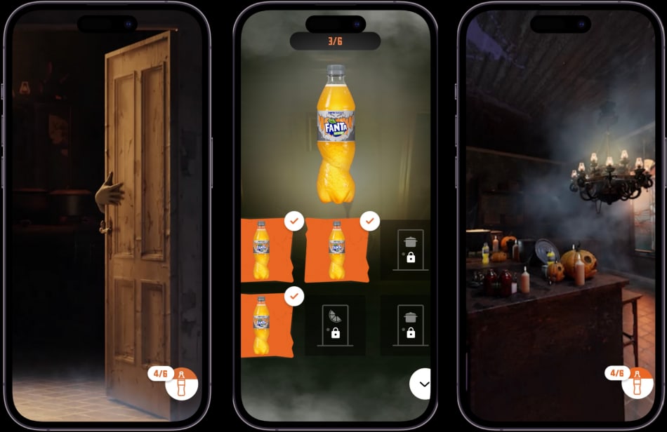 Fanta: Haunted Mansion — experience view 2
