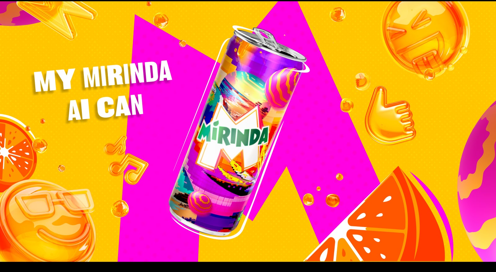 Mirinda: AI Flavour Generator — experience view 3