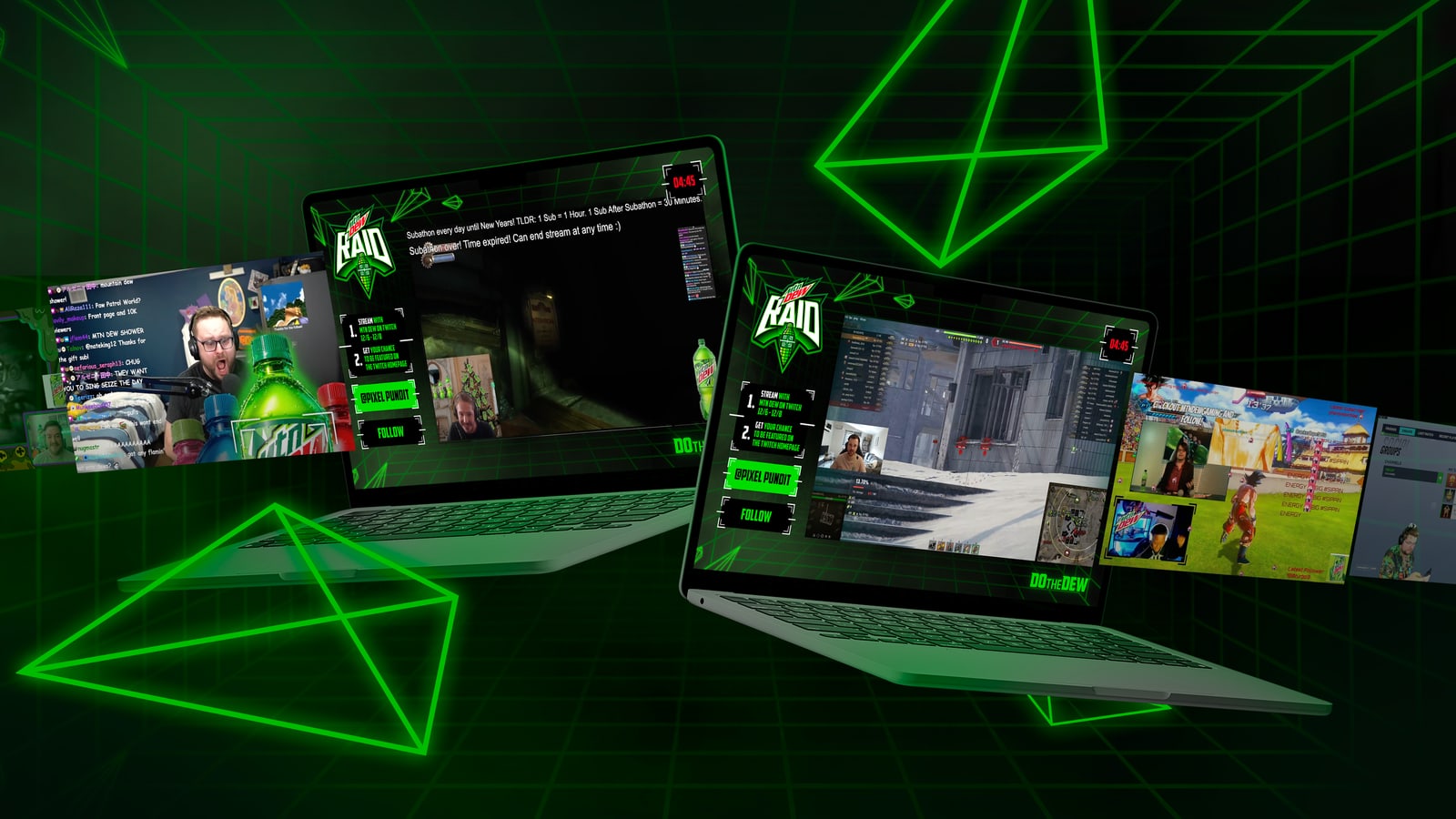 Mountain Dew: Raid — experience view 2